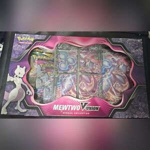Mewtwo V-UNION Special Collection Pokémon TCG (2021) Sealed Good Condition Box